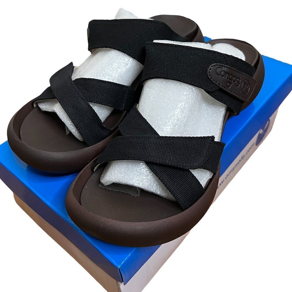 Congos half moon heel sandals